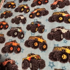 anti pill fleece fabric by the yard – Trucks