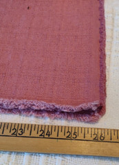 Mauve Pink medium to heavy weave sewing fabric woven 52″ x 76″