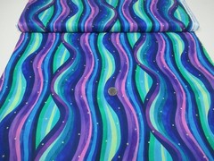 Michael Miller quilt-craft fabric NORTHERN LIGHTS multi 2 yds (ddc-12541) Alaska