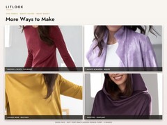 Sueded French Terry Fabric – Soft Stretch Terry-Back Knit for Dresses & Jackets