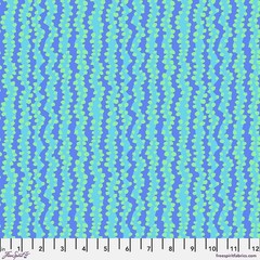 SM Bubble Stripe, Aqua – Kaffe Fassett Collective Quilt Fabric 100% Cotton Yard