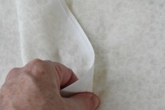 By 1/2 Yd, 44″ Wide, Cream Print on Cream Lighter-Weight Cotton, M5594