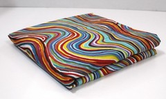 NO TARRIF CHARGES 100%✅ZK_347 Multi Hand Printed 100% Cotton 20 Yard Fabric