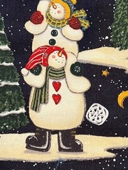 Quilting Fabric Lot – Christmas Holiday Winter, 10 Fat Quarters + 1 FREE!