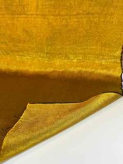 Warm Gold Silk Moire Fabric By 2 Meters, Watermark Patterned, Silk Moiré.