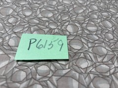 Gray Gemstone Pattern Fat Quarter Cotton Fabric 18×22″ Sewing Crafts