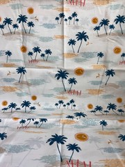Art Gallery Fabrics Sun Kissed Palm Trees Island Maureen Cracknell 45 x 55