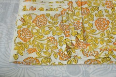 NO TARRIF CHARGES 100%✅ ZK_175 Hand Block Floral Print 100%Cotton 20Yard Fabric#