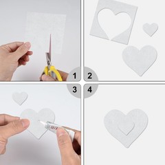 20 Pcs White 8×12 In 1mm Thick Premium Soft NonWoven Felt Fabric Sheets