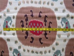 SAMARKAND Suzani Print Brunschwig & Fils Linen Blend fabric 63″L x47″ w