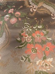10 Floral silk fabric samples elegant designs High quality