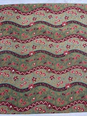 Matters of the Heart Kaye England SSI Floral Cotton Fabric 2 Yards 15 Inches X40