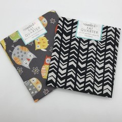 Create it Fat Quarter 18″ X 21″ 100% Cotton Fabric Lot of 2 NWT