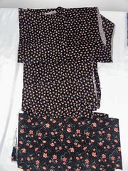 Large Lot Vintage Floral Fabric Pieces Scraps 3 Pounds Tiny Flowers 90’s