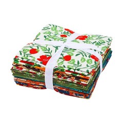 -25 Options- 100% Cotton Quilting Fabric Bundles 10pcs Fat Quarters 18”x21”-M…