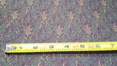 Jacquard Upholstery Fabric Remnant Fringe 28″x60″ Multicolor Tweed End of Roll