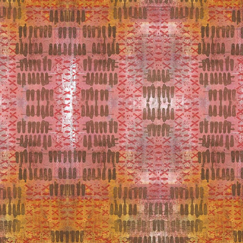 ON YOUR MARK ~ Tracks ~ Blush Color ~ Seth Apter for Free Spirit Fabrics