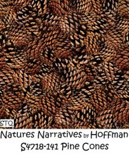 Natures Narratives Canyon Cotton Quilt Fabric by Hoffman BTY R4678-646