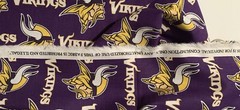 NFL Vikings 2013 #6456 Minnesota Vikings Fabric 59″ Wide by 40″ long