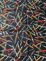 8 Funky Fat Quarters (22×18) Cotton Quilting Fabric Bundle, NEW