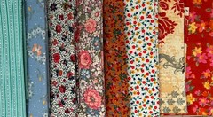 Bundle of 8 Cotton Fat Quarters 18×20″ Assorted Prints, Colors & Designers FQ1