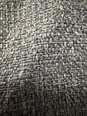5 Yards Of Blue Linen/cotton Blend Fabric Sold By The Yard