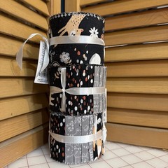 Three Jelly Rolls 2.5 X 42” Kitty Cat Fabric 5 Designs