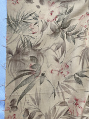 Fabric Printed Exclusively for Hobby Lobby Stores Floral BTY X 43 in