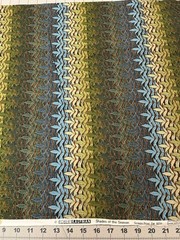 Robert Kaufman Shades of the Season Metallic Leaves Fabric BTY Quilting Sewing