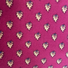 Moda Fabric Red Foulard Yellow Leaf/Fire Flames “Lorraine” American Jane 75×45”