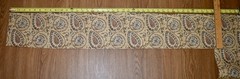 Jasper AGRA — CORAL 100% Hemp Linen Print Fabric 26.5″x13″ +40″x7″ LARGE REMNANT