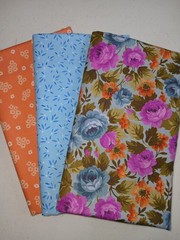 Quilt Cotton Fabric Name Brand Free Ship 3 one yard cuts as shown Bundle