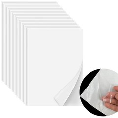 Iron On Adhesive Sheets 20PCS, Heavy Weight Double-Sided Heat Melt 20-PACK