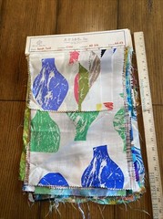 LOT (33) Surah Silk Sample A. L. Apsco Fabrics COLORFUL Kanebo VTG -U Get All 33