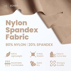 – Nylon Spandex Fabric – Matte Tricot – 80% Nylon, 20% Spandex Swimwear Fabri…