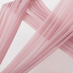 Dusty Rose Wedding Arch Draping Fabric 1 Panel 29″ X 20 FT Extra Long Gauze Drap