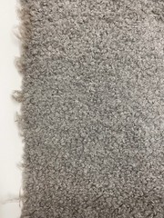 Holly Hunt/ Great Plains Teddy in Warm Silver, 11y24in Alpaca Boucle