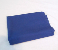 JoAnn Fabrics Royal Blue Solid Cotton Blend Quilting Fabric 30 x 44