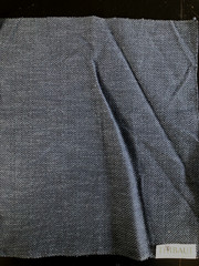 THIBAUT Huntley Herringbone in Navy 17 x 17 1/4″ Woven Fabric Sample