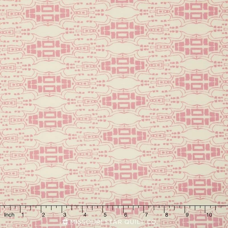 Tina Givens – Lilliput Fields – Ancient Pink Mauve – Cotton Home Dec Fabric