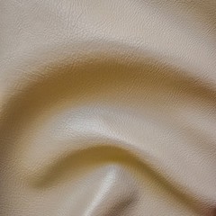 54″ Wide Light Fawn Faux Leather By The Yard, 1 Yard 540 GSM 0.8mm Thickness