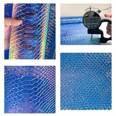 ONEART Iridescent Blue PVC Vinyl Film 16″x54″