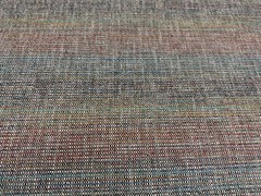 Clarke & Clarke Mingled Striped Fabric- Gabrielle / Kingfisher 2.65 yds F1387/01