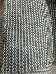 Thibaut Crypton Versatile Stripe Upholstery Fabric Ryder / Slate Blue W74087