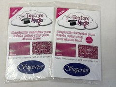 Superior Threads 47″ X 18″ TEXTURE MAGIC – Texturize Fabric Steam Iron Lot of 2