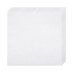 10 PCS White Natural Cotton Embroidery Fabric Cloth Squares 20×20 Inch