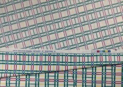 DURALEE WEXFORD PLAID RED GREEN CURTAIN CUSHION FABRIC BY THE YARD 54″W