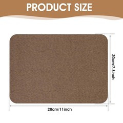 2Pcs Black Canvas Repair Patch 11×8″ Self-Adhesive Waterproof Fabric for Tent So