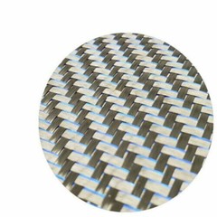 3k Metallic Carbon fiber reflection mixed fabric carbon cloth 100cm*100cm 250gsm