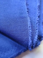 Royal Blue Rayon Gabardine Twill Sewing Fabric 56″w X 3yds Clothing Drapery